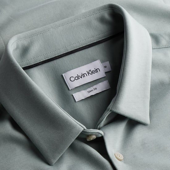 Calvin Klein Smooth cotton slim overhemd - Image 2