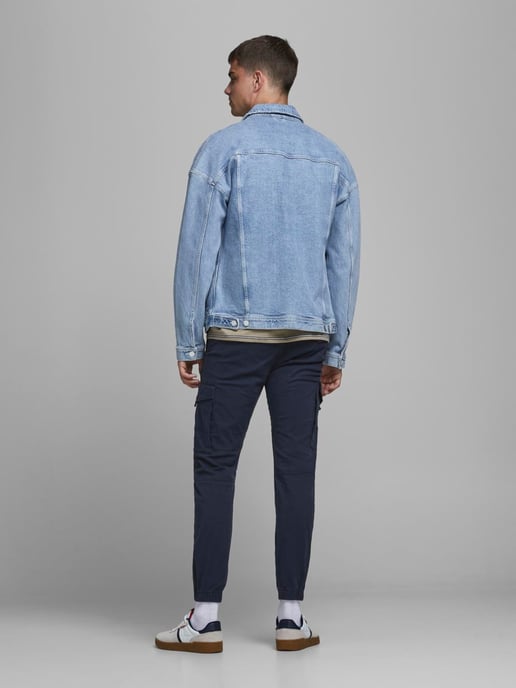 Jack & Jones Jeans Paul Warner Cargo Blue - Image 4