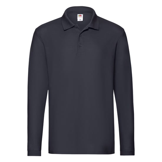 Fruit of the Loom Heren premium poloshirt met lange mouwen - Image 1