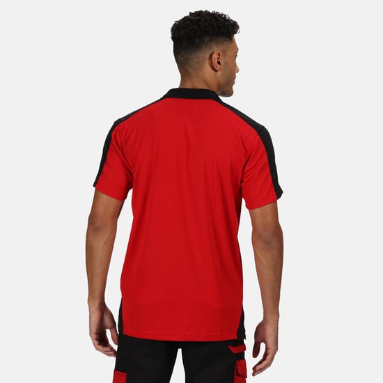 Regatta Herencontrast coolweave polo shirt - Image 3