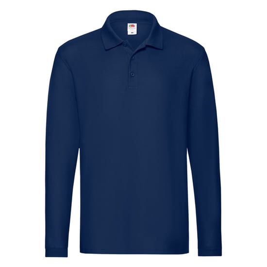 Fruit of the Loom Heren premium poloshirt met lange mouwen - Image 1