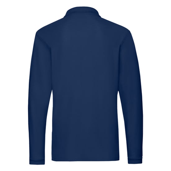 Fruit of the Loom Heren premium poloshirt met lange mouwen - Image 2