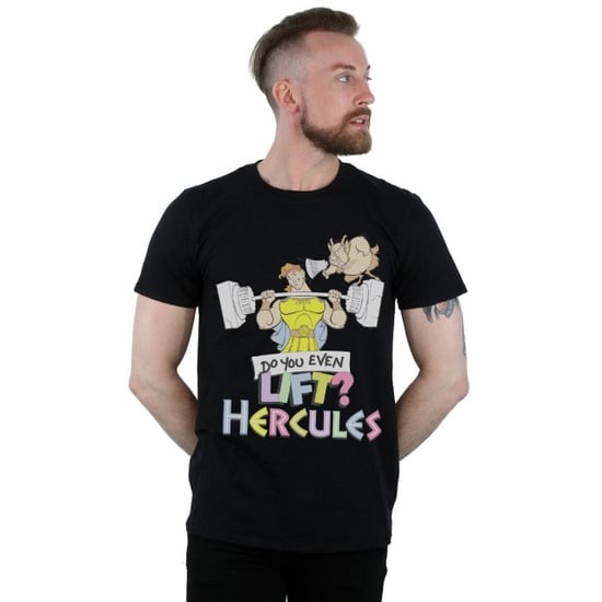 Disney Mens Hercules Do You Even Lift? T-Shirt (Black) - Image 3