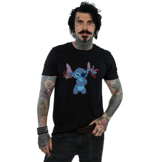 Disney Mens Lilo And Stitch Little Devils T-Shirt (Black) - Image 3