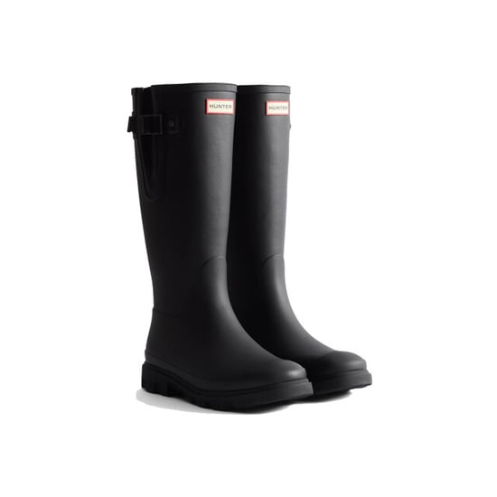 Hunter Downpour Rubber Black Wellington Boots - Image 3