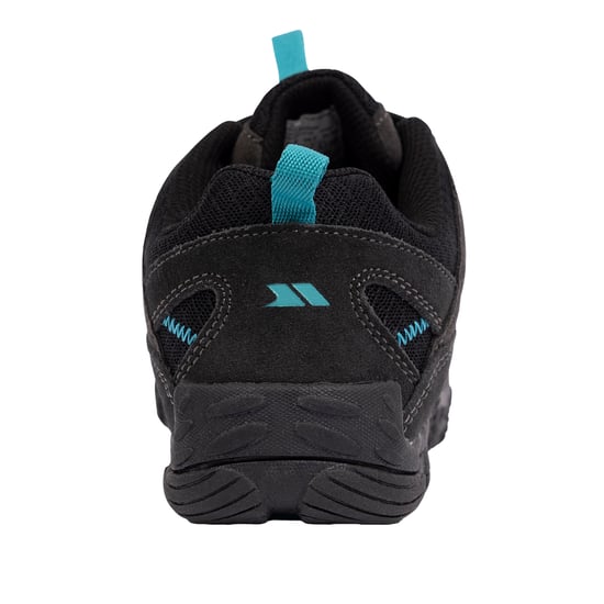 Trespass Womens/Ladies Fell Lightweight Walking Shoes (Charcoal/Teal) - Image 2
