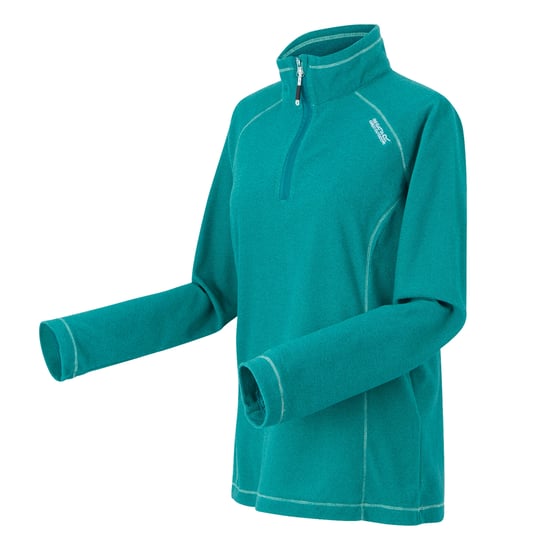 Regatta Great Outdoors Montes Half Zip Fleece Top för damer/kvinnor (Exotisk plym/Gulfstream) - Image 3