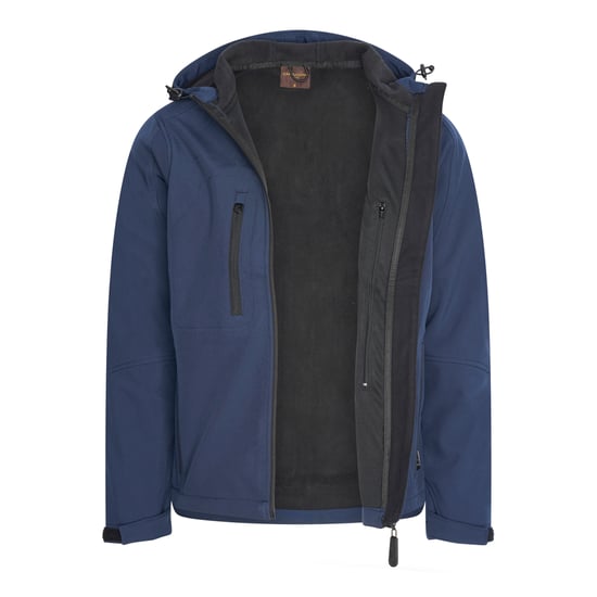 Cappuccino Italia Softshell hood jacket navy - Image 2