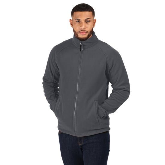 Regatta Mens Thor III Fleece Jacket (Seal Grey) - Image 3