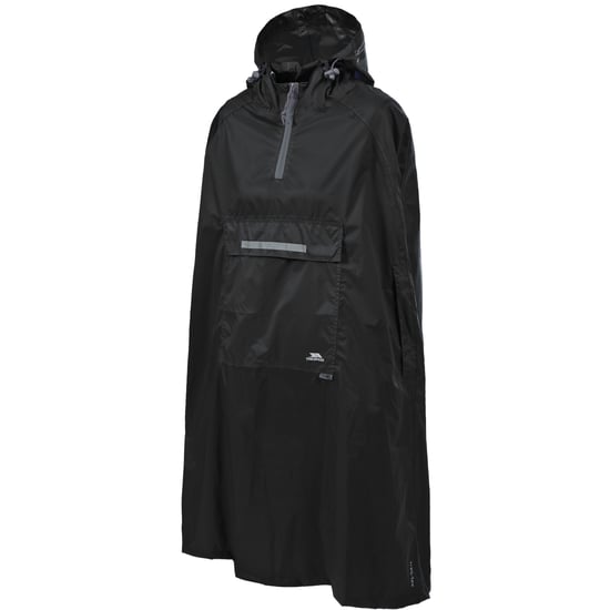 Trespass Unisex qikpac waterdichte opbergbare poncho met capuchon - Image 1