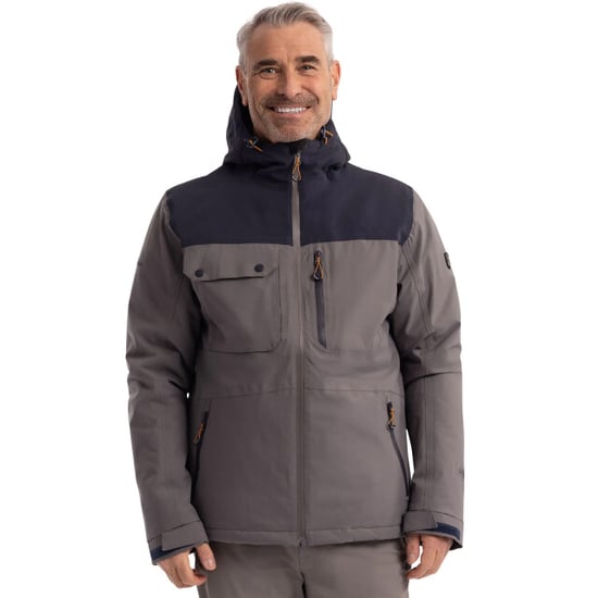Trespass Mens Eastwell Padded Jacket (Storm Grey) - Image 3
