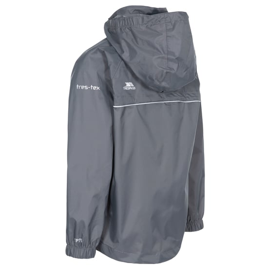 Trespass Kinderen/kinderen qikpac x unisex packaway jacket - Image 2