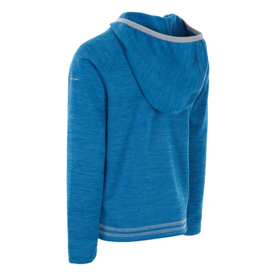 Trespass Childrens Girls Goodness Full Zip Hooded Fleece Jacket (Kosmisch Blauw) - Image 3