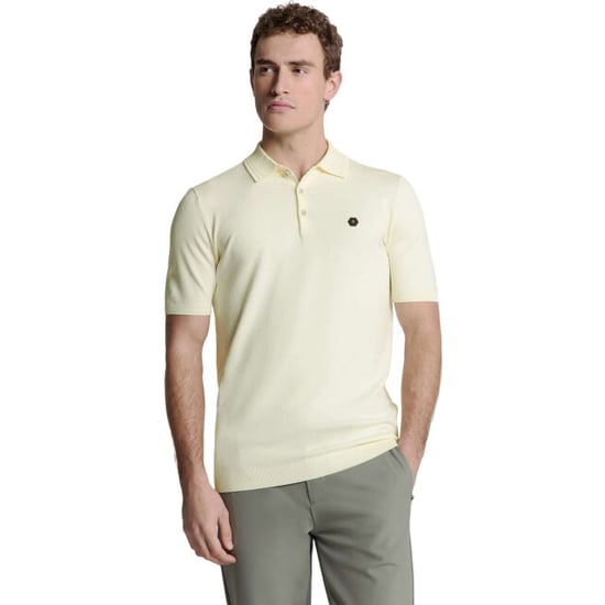 No Excess Pullover short sleeve polo button s offwhite - Image 1