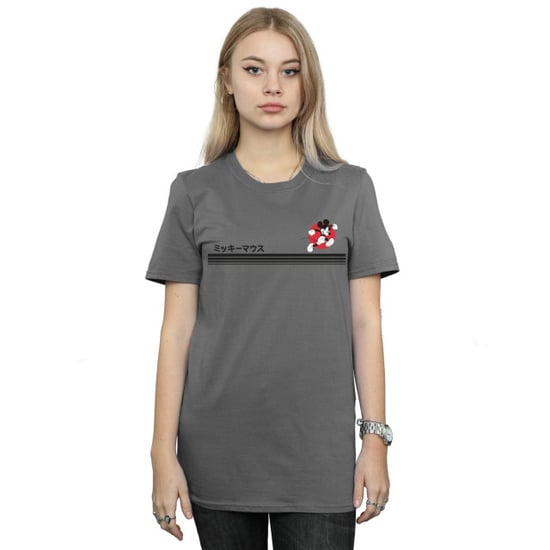 Li-cense Disney dames mickey mouse hardloop katoenen vriendje t-shirt - Image 3