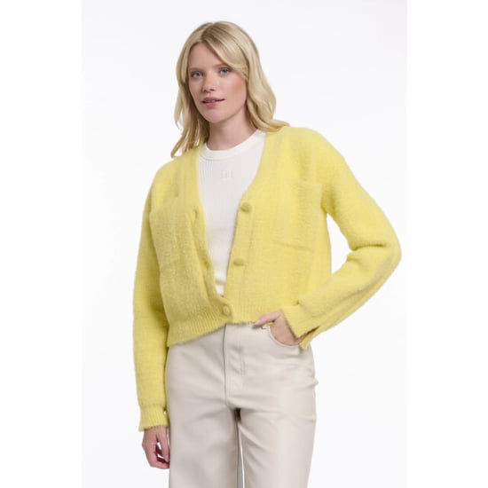 Rino & Pelle Isarea.5002621 rino&pelle short v-neck cardigan breezy lime - Image 1
