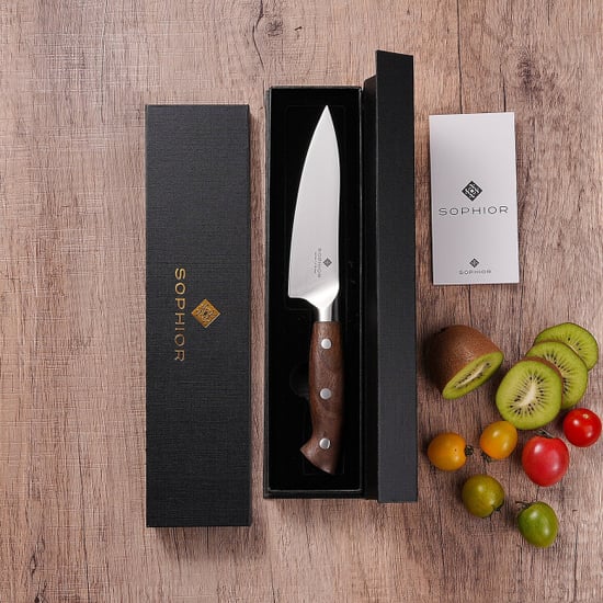 Sophior Koksmes 14 cm – duits staal en walnoothouten handvat - Image 2