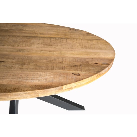 Brix eetkamertafel ovaal 240 cm mangohout - - Image 6