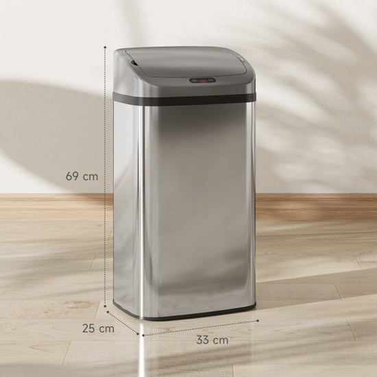 4goodz Sensorprullenbak rechthoek 48 liter - - Image 6