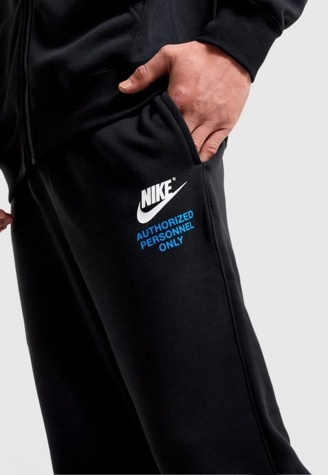 Nike Authorized Personnel Only Tracksuit in Black - Image 5