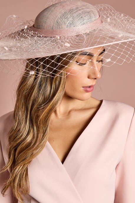 Wide Brim Mesh Hat - Image 2