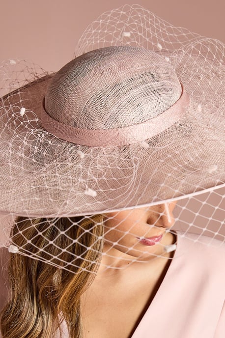 Wide Brim Mesh Hat - Image 3