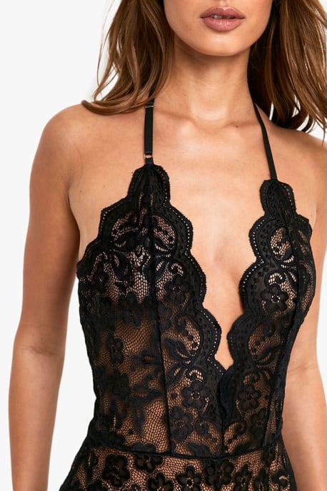 Crotchless Lace Bodysuit - Image 4