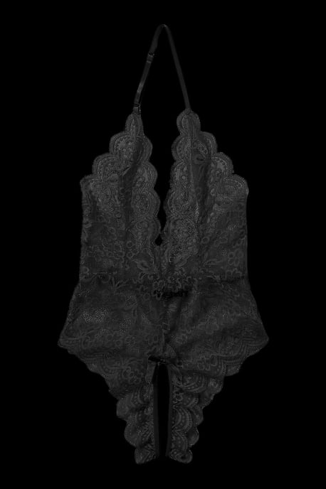 Crotchless Lace Bodysuit - Image 5