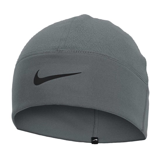 Nike Therma Fit Swoosh Fleece Beanie (Grey) - Image 1