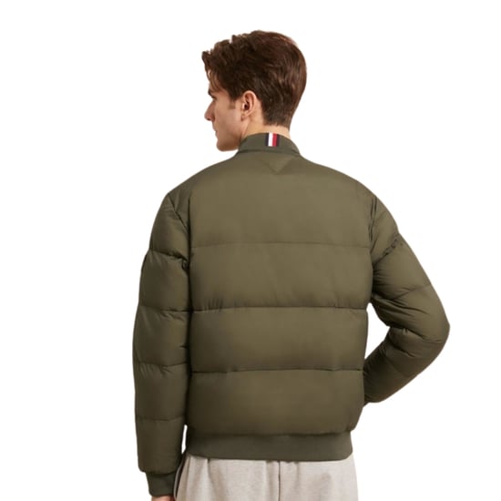 Tommy Hilfiger Groen High Loft Bomberjack - Image 3