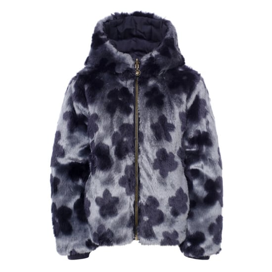 Looxs Revolution Reversibel winterjas imitatie bont voor meisjes in de kleur - Image 4