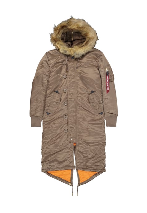 Long Fishtail Field Jacket Women - Image 1
