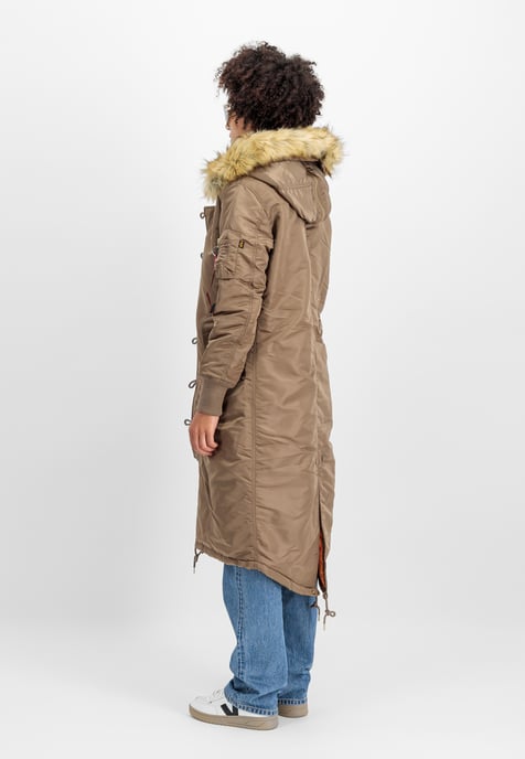 Long Fishtail Field Jacket Women - Image 3