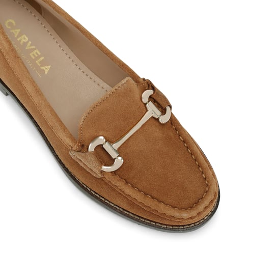 Carvela Leather Snap Loafers - Image 4