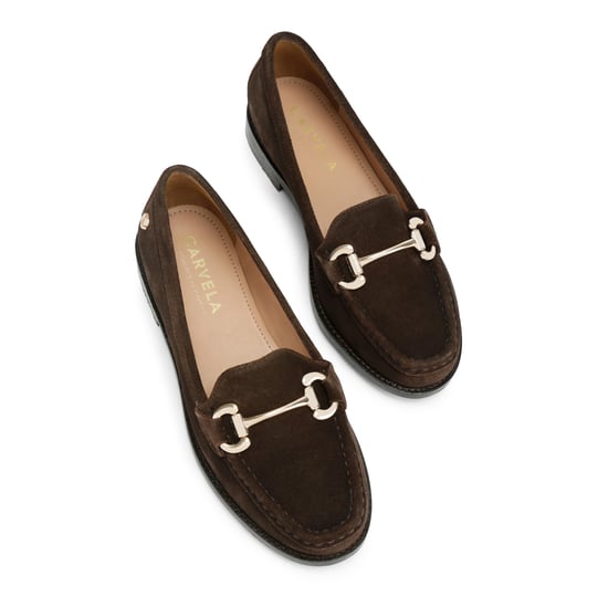 Carvela Suede Snap Loafers - Image 2