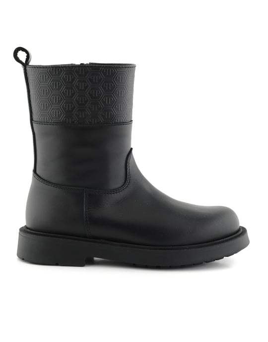 Leather Low Boots Monogram - Image 1