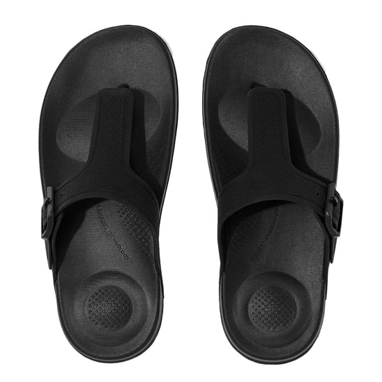 Fit Flop Dames/Dames iQushion teenslippers (Zwart) - Image 2