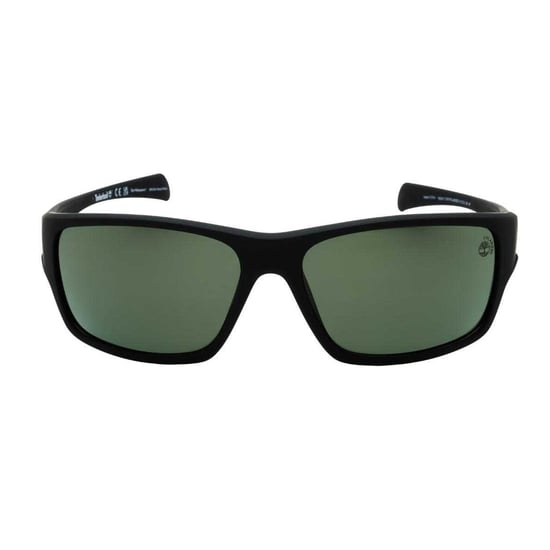 Timberland Matte gepolariseerde herenzonnebril (Zwart/Groen) - Image 1