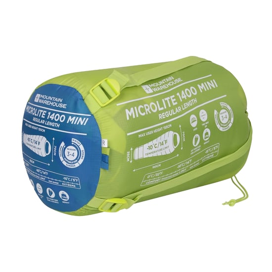 Mountain Warehouse Barn Microlite 1400 Sovsäck (Kobalt) - Image 4