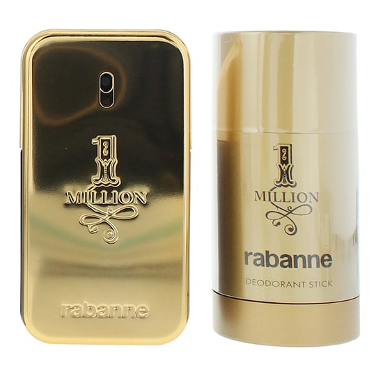Rabanne 1 Million Eau de Toilette 50ml + Deodorant Stick 75ml Gift Set for Him - Image 2
