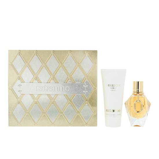 Rabanne Million Gold For Her Eau de Parfum 50ml + Body Lotion 100ml Gift Set - Image 1