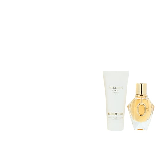 Rabanne Million Gold For Her Eau de Parfum 50ml + Body Lotion 100ml Gift Set - Image 2