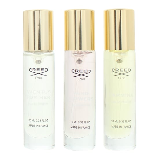 Creed Aventus Eau de Parfum 10ml, Carmina Eau de Parfum 10ml, Wind Flowers Eau de Parfum 10ml Gift Set for Her - Image 2