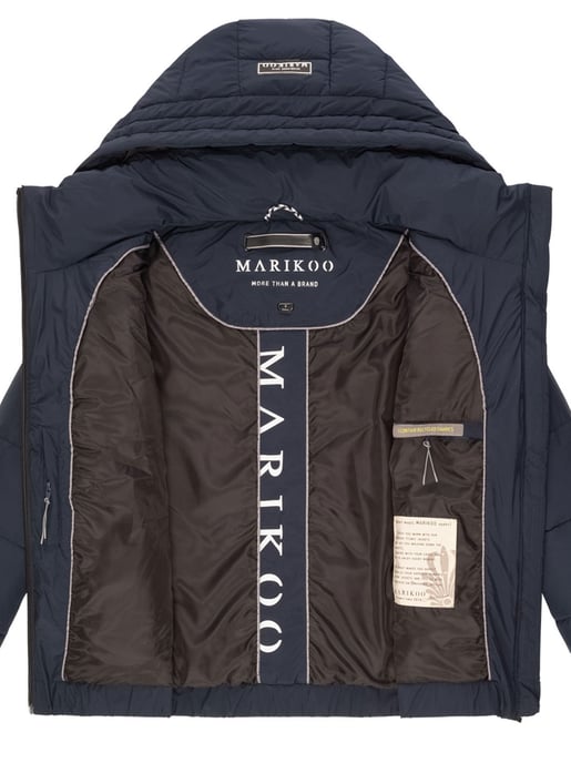 Marikoo gewatteerde winterjas met capuchon – Nayanaa - Image 6