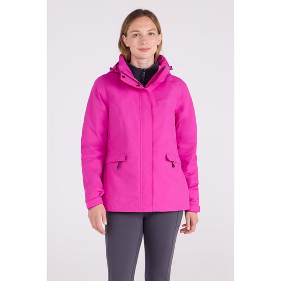 Mountain Warehouse Dames/Dames Thunderstorm II 3 in 1 Waterdichte Jas (Helder Roze) - Image 1