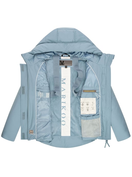 Marikoo damesjas met teddyvoering & capuchon – model Elira - Image 5