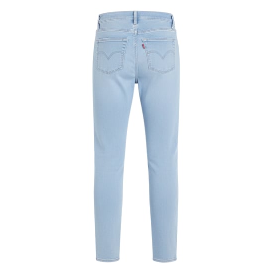 Levis Dames/Dames Mile High Super Skinny Jeans (Blauw) - Image 2