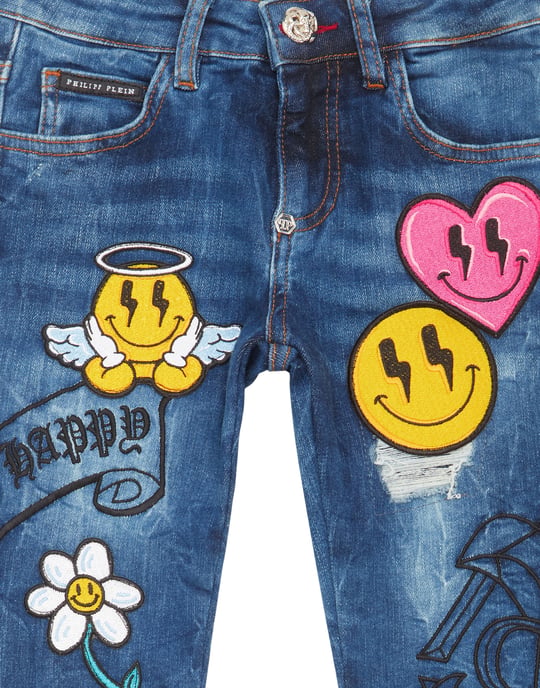 Denim Trousers Loose Fit Smile - Image 3