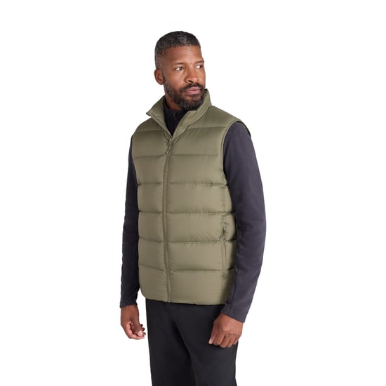 Mountain Warehouse Heren Stratus Dons Inpakbare Gilet (Khaki Groen) - Image 5