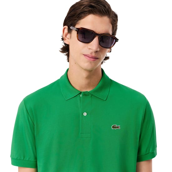 Lacoste Heren L.12.12 Licht Polo Shirt (Groen) - Image 4